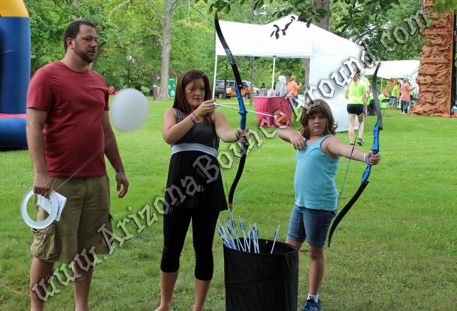 Archery game ideas for kids Phoenix Arizona